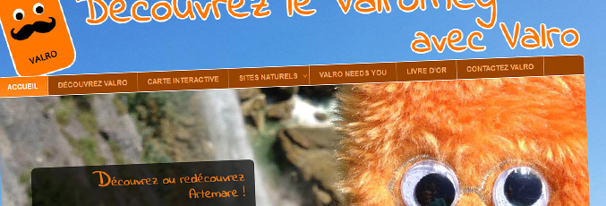 Le site Internet de Valro